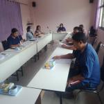 การประชุมเพื่อพิจารณาให้ความช่วยเหลือผู้ประสบเหตุวาตภัย