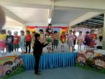 กิจกรรมการมอบขนมให้โรงเรียน ๕ โรงเรียนในพื้นที่ตำบลบิง เนื่อ