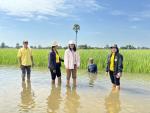 กิจกรรมลงพื้นที่ติดตามสถานการณ์น้ำในเขตตำบลบิง